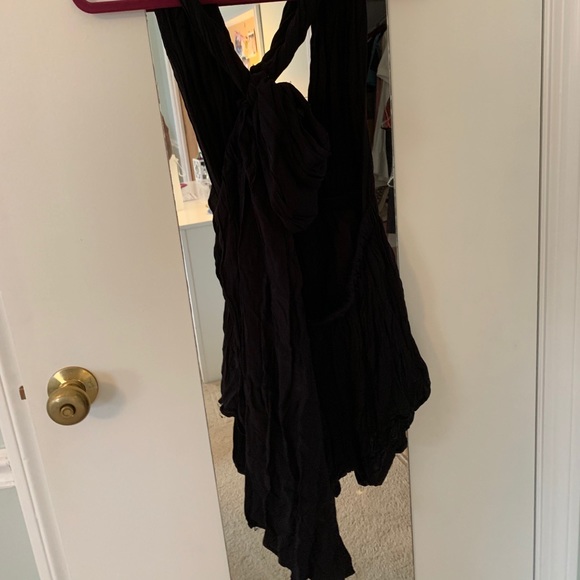 Black wrap romper - Picture 6 of 6